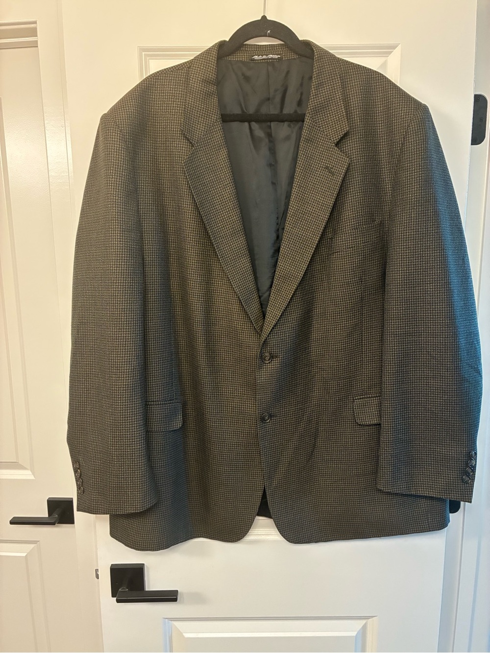 Classic Men's Houndstooth Sport Coat - Brown/Gray